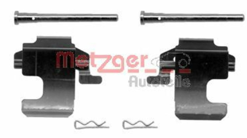 Set accesorii, placute frana FIAT 500 C (312) (2009 - 2016) METZGER 109-1273 piesa NOUA