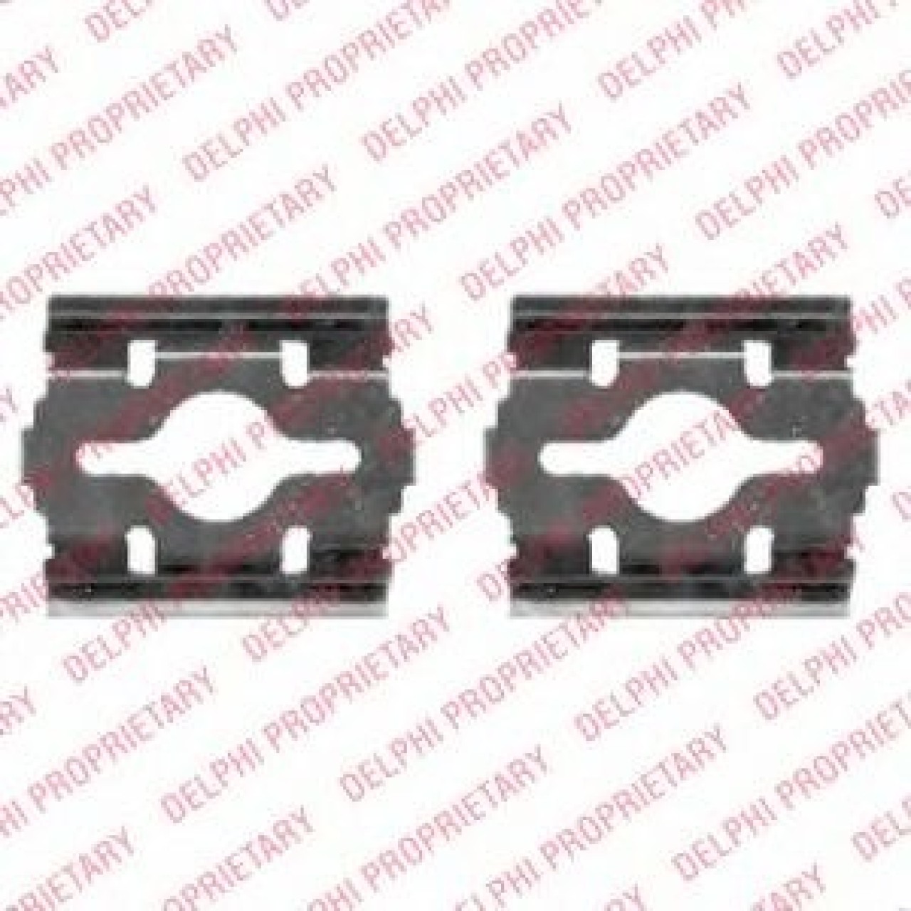Set accesorii, placute frana FIAT DUCATO bus (230) (1994 - 2002) DELPHI LX0409 piesa NOUA