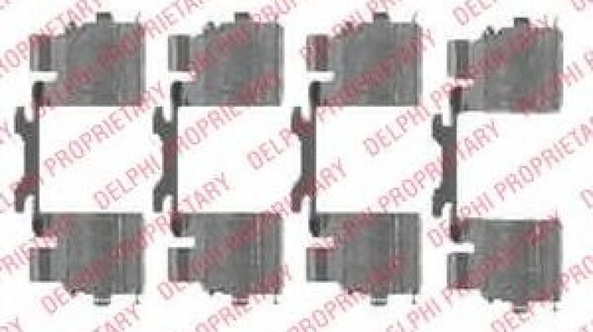 Set accesorii, placute frana FIAT DUCATO caroserie (250, 290) (2006 - 2016) DELPHI LX0476 piesa NOUA