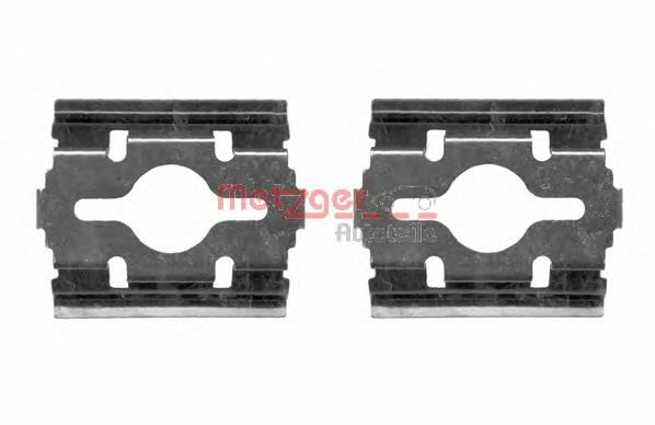 Set accesorii, placute frana FIAT DUCATO platou / sasiu (230) (1994 - 2002) METZGER 109-1657 piesa NOUA