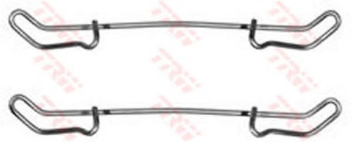 Set accesorii, placute frana FIAT PALIO Weekend (178DX) (1996 - 2016) TRW PFK214 piesa NOUA