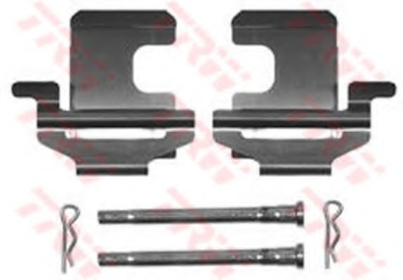Set accesorii, placute frana FIAT PUNTO (176) (1993 - 1999) TRW PFK389 piesa NOUA