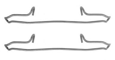 Set accesorii, placute frana FIAT PUNTO (176) (1993 - 1999) FERODO FBA526 piesa NOUA