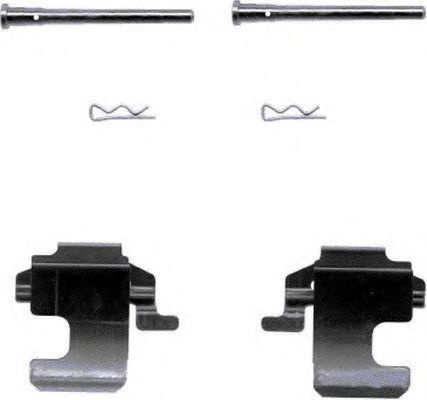 Set accesorii, placute frana FIAT PUNTO Cabriolet (176C) (1994 - 2000) TEXTAR 82033600 piesa NOUA