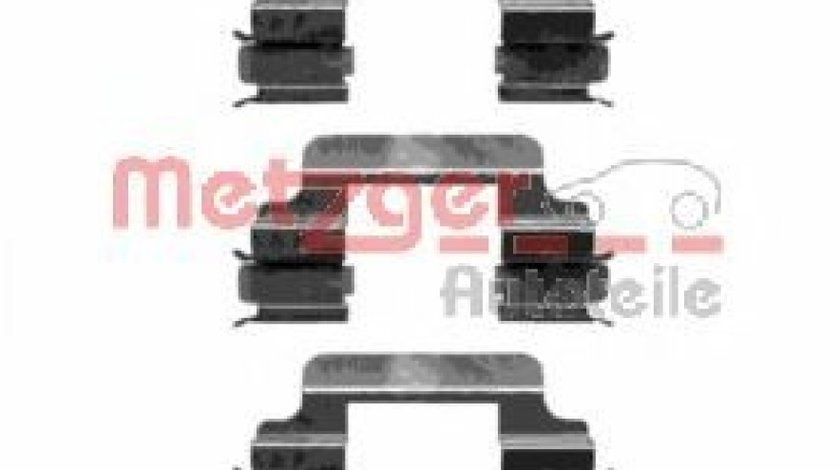 Set accesorii, placute frana FIAT SCUDO caroserie (220L) (1996 - 2006) METZGER 109-1231 piesa NOUA