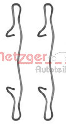 Set accesorii, placute frana FORD C-MAX (DM2) (2007 - 2016) METZGER 109-1755 piesa NOUA