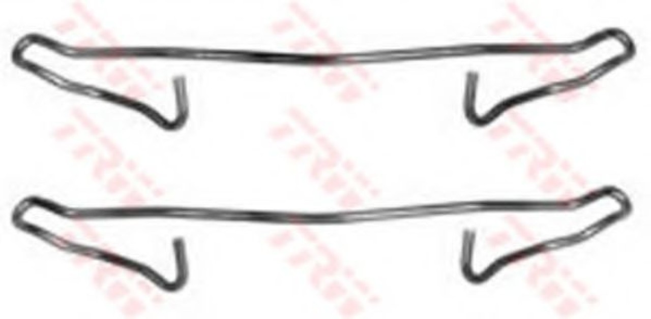 Set accesorii, placute frana FORD COURIER (JV) (1998 - 2016) TRW PFK285 piesa NOUA