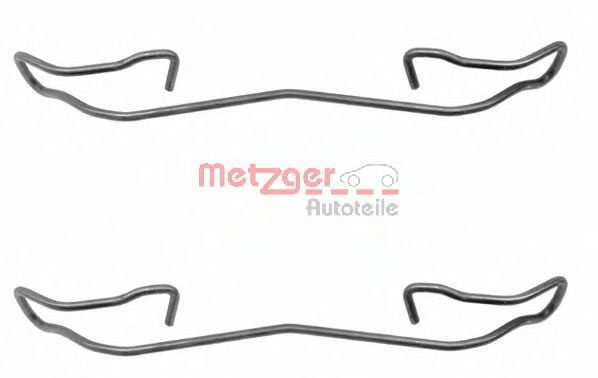 Set accesorii, placute frana FORD FOCUS (DAW, DBW) (1998 - 2007) METZGER 109-1187 piesa NOUA