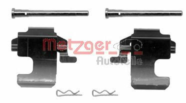 Set accesorii, placute frana FORD KA (RU8) (2008 - 2016) METZGER 109-1273 piesa NOUA