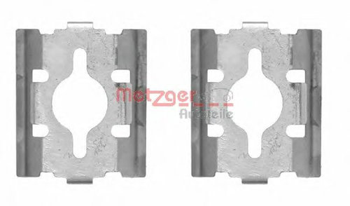 Set accesorii, placute frana FORD TRANSIT platou / sasiu (2006 - 2014) METZGER 109-1600 piesa NOUA