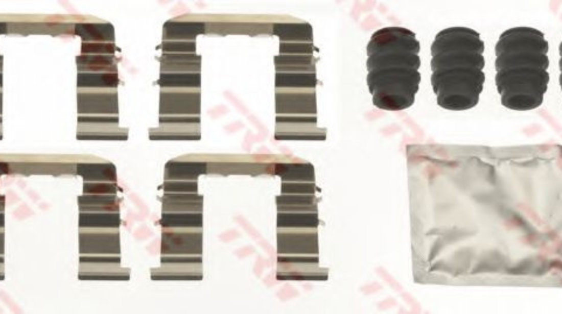 Set accesorii, placute frana HYUNDAI ACCENT III (MC) (2005 - 2010) TRW PFK714 piesa NOUA