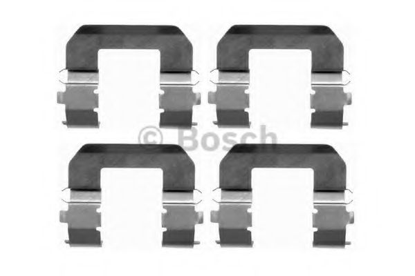 Set accesorii, placute frana HYUNDAI SONATA V (NF) (2005 - 2010) BOSCH 1 987 474 404 piesa NOUA