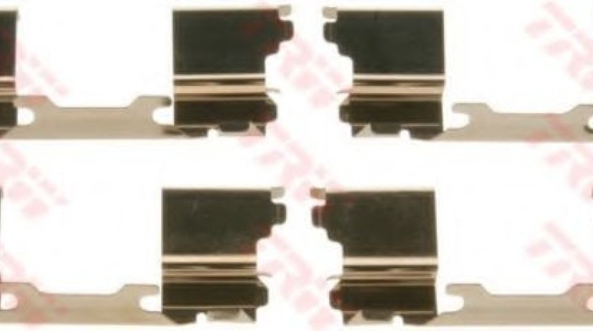 Set accesorii, placute frana IVECO DAILY IV platou / sasiu (2006 - 2011) TRW PFK605 piesa NOUA