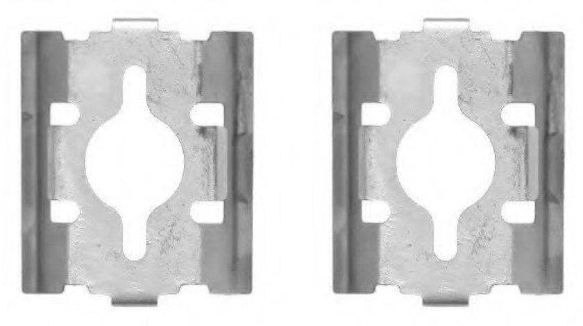 Set accesorii, placute frana IVECO DAILY V caroserie inchisa/combi (2011 - 2014) HELLA 8DZ 355 203-071 piesa NOUA