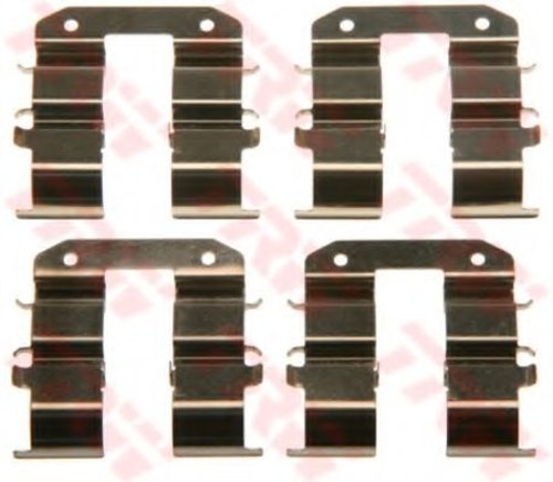 Set accesorii, placute frana KIA PRO CEED (ED) (2008 - 2013) TRW PFK576 piesa NOUA