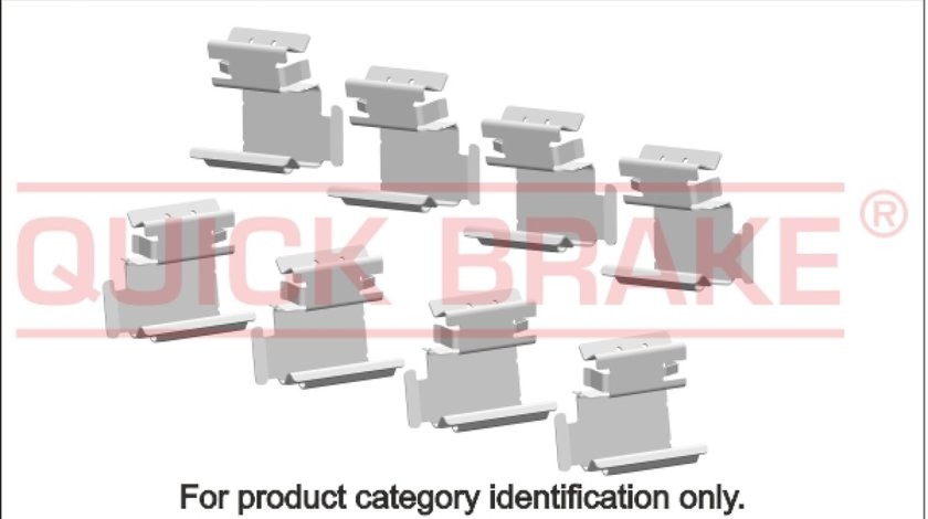 Set accesorii placute frana KIA RETONA CE Producator OJD QUICK BRAKE 109-1697