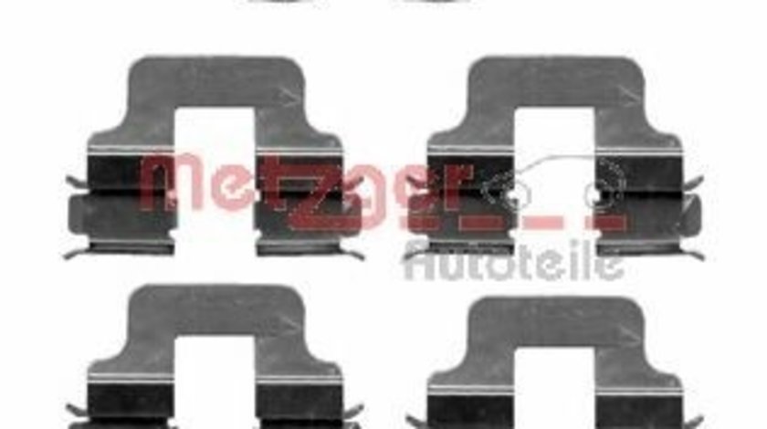 Set accesorii, placute frana LANCIA LYBRA (839AX) (1999 - 2005) METZGER 109-1245 piesa NOUA