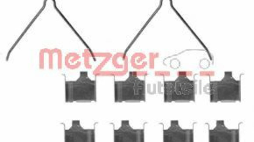 Set accesorii, placute frana MAZDA 6 Combi (GH) (2008 - 2016) METZGER 109-1166 piesa NOUA