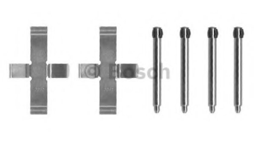 Set accesorii, placute frana MERCEDES C-CLASS (W202) (1993 - 2000) BOSCH 1 987 474 100 piesa NOUA