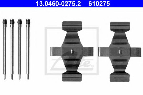 Set accesorii, placute frana MERCEDES C-CLASS (W203) (2000 - 2007) ATE 13.0460-0275.2 piesa NOUA
