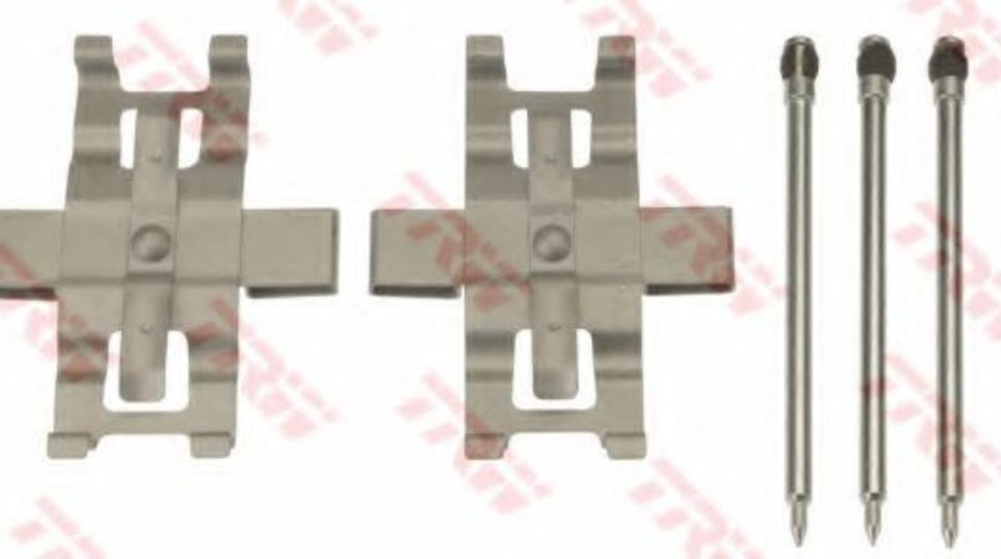 Set accesorii, placute frana MERCEDES CLK (C208) (1997 - 2002) TRW PFK642 piesa NOUA