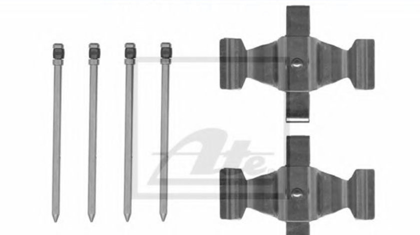 Set accesorii, placute frana MERCEDES CLS (C219) (2004 - 2011) ATE 13.0460-0155.2 piesa NOUA