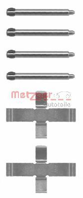 Set accesorii, placute frana MERCEDES E-CLASS Cupe (C124) (1993 - 1997) METZGER 109-1046 piesa NOUA