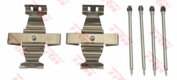 Set accesorii, placute frana MERCEDES E-CLASS T-Model (S211) (2003 - 2009) TRW PFK640 piesa NOUA