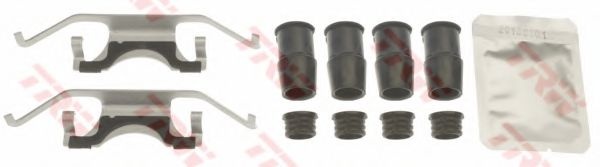 Set accesorii, placute frana MERCEDES E-CLASS T-Model (S212) (2009 - 2016) TRW PFK675 piesa NOUA