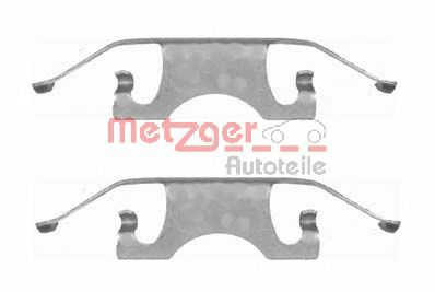 Set accesorii, placute frana MERCEDES E-CLASS T-Model (S211) (2003 - 2009) METZGER 109-1640 piesa NOUA