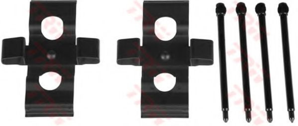 Set accesorii, placute frana MERCEDES E-CLASS (W210) (1995 - 2003) TRW PFK482 piesa NOUA