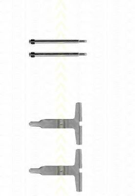 Set accesorii, placute frana MERCEDES E-CLASS (W210) (1995 - 2003) TRISCAN 8105 231583 piesa NOUA