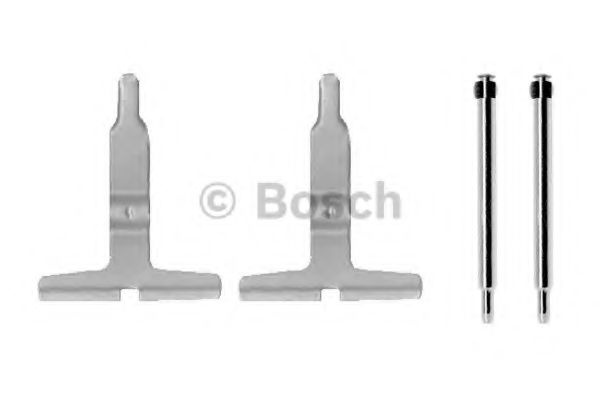 Set accesorii, placute frana MERCEDES E-CLASS (W210) (1995 - 2003) BOSCH 1 987 474 257 piesa NOUA