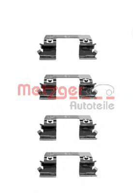 Set accesorii, placute frana MERCEDES E-CLASS (W211) (2002 - 2009) METZGER 109-1234 piesa NOUA
