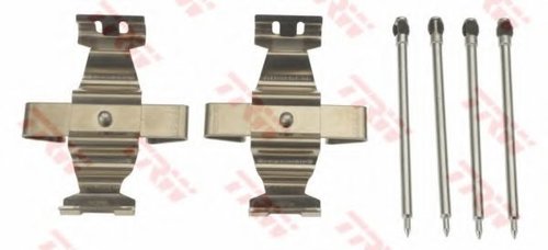 Set accesorii, placute frana MERCEDES E-CLASS (W211) (2002 - 2009) TRW PFK640 piesa NOUA