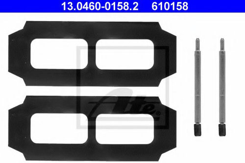 Set accesorii, placute frana MERCEDES G-CLASS Cabrio (W463) (1989 - 2016) ATE 13.0460-0158.2 piesa N...
