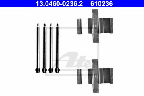 Set accesorii, placute frana MERCEDES S-CLASS (W220) (1998 - 2005) ATE 13.0460-0236.2 piesa NOUA