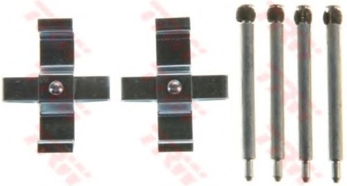Set accesorii, placute frana MERCEDES S-CLASS (W220) (1998 - 2005) TRW PFK561 piesa NOUA