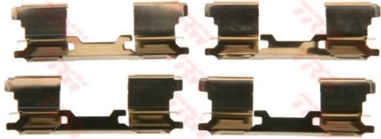 Set accesorii, placute frana MERCEDES VITO bus (W639) (2003 - 2016) TRW PFK599 piesa NOUA