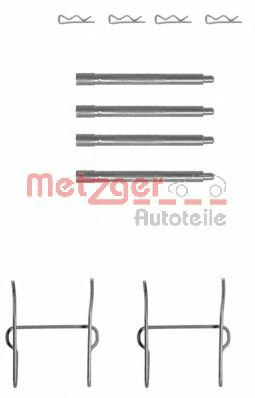 Set accesorii, placute frana MERCEDES VITO caroserie (638) (1997 - 2003) METZGER 109-1149 piesa NOUA