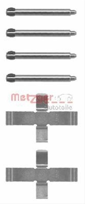 Set Accesorii, Placute Frana Metzger 109-1046