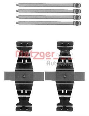 Set Accesorii, Placute Frana Metzger 109-1786