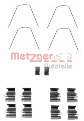 Set Accesorii, Placute Frana Metzger Mazda 109-1651