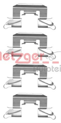 Set Accesorii, Placute Frana Metzger Mazda 109-1772