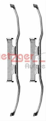 Set Accesorii, Placute Frana Metzger Mercedes-Benz 109-1213