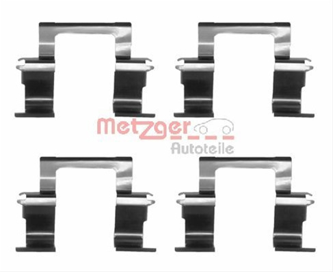 Set Accesorii, Placute Frana Metzger Opel 109-1274