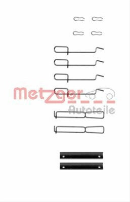 Set Accesorii, Placute Frana Metzger Renault 109-1265
