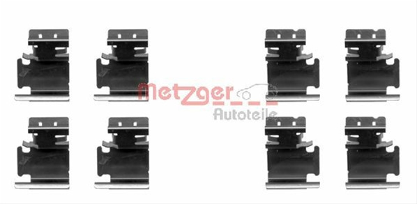 Set Accesorii, Placute Frana Metzger Toyota 109-1298