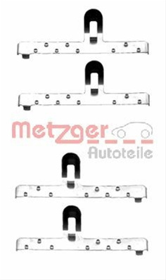 Set Accesorii, Placute Frana Metzger Vag 109-1048