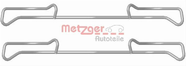 Set Accesorii, Placute Frana Metzger Vag 109-1678